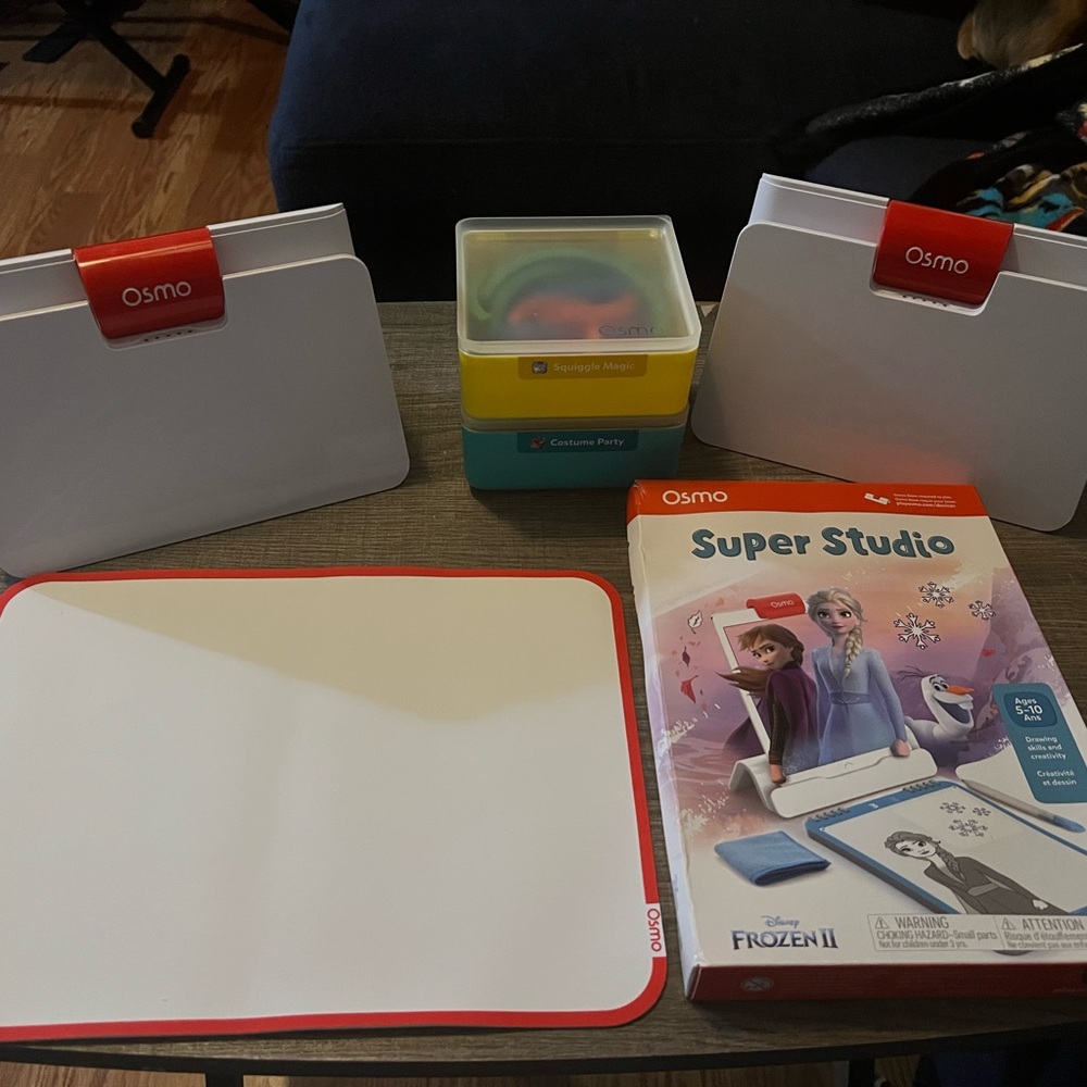 Osmo Super Studio Creative Tablet Set - White with Red Accents
